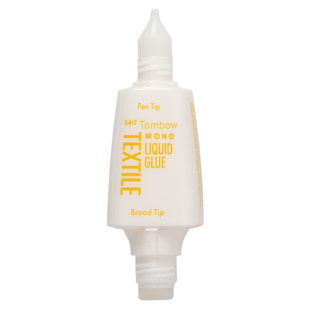 Tombow Mono 0.88oz TEXTILE LIQUID GLUE Dual Tip Fabric Adhesive