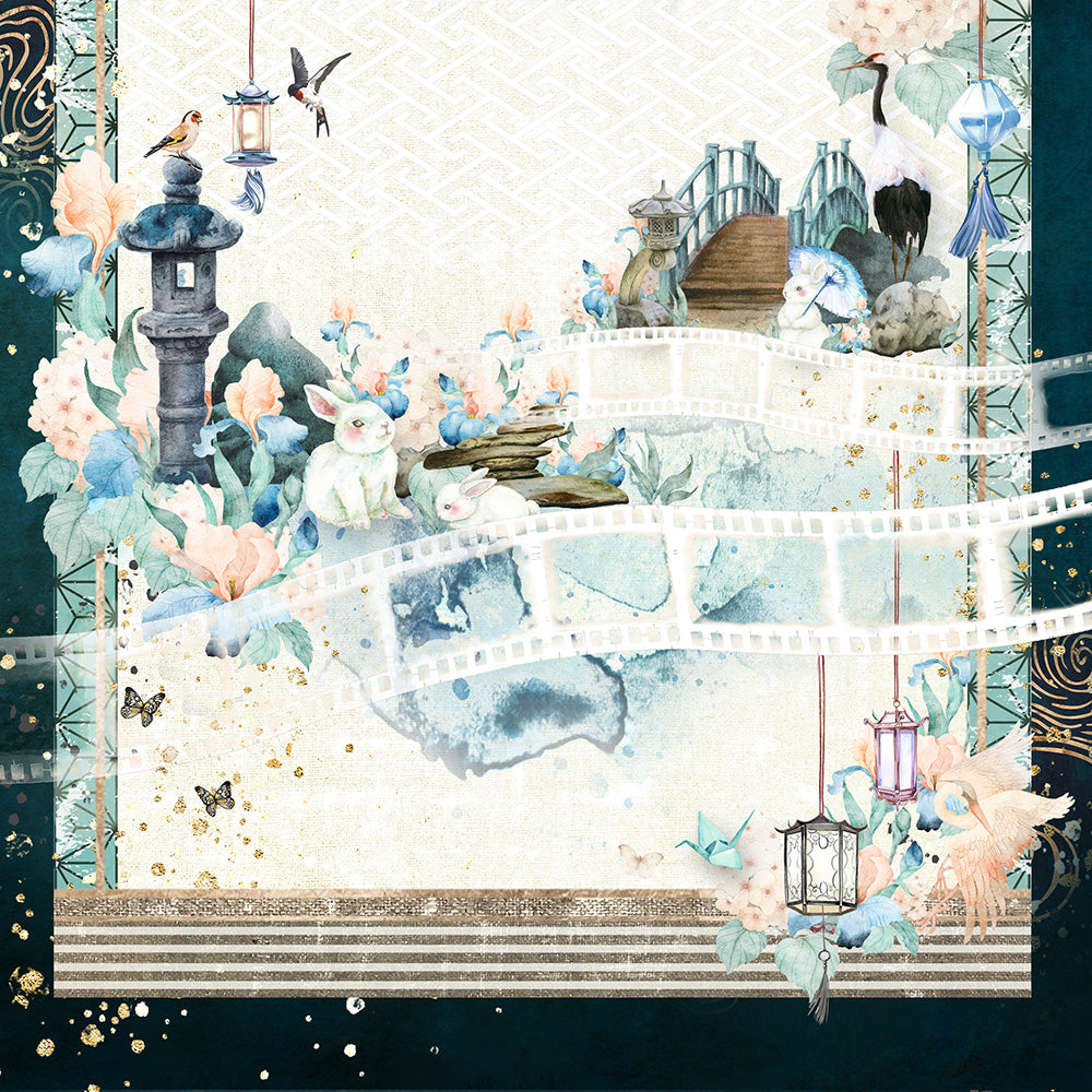 Asuka Studio MOON BUNNY DREAM 12”X12” Collection Paper Pack