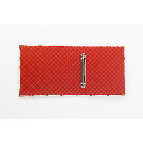 Echo Park SANTA CLAUS LANE 6"X8" ALBUM D-Ring Binder