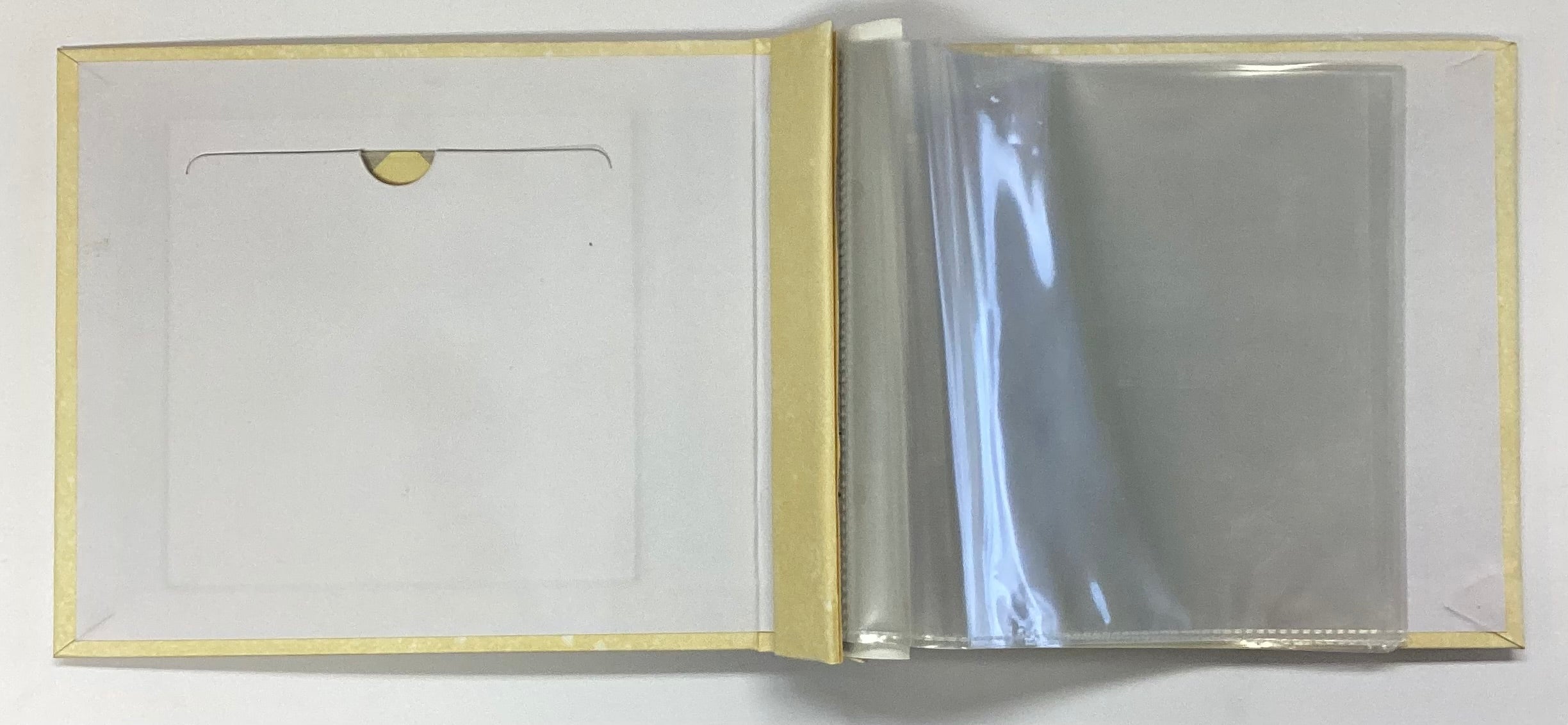 Postbound YELLOW FRAME 6"X6" Mini Scrapbook Album