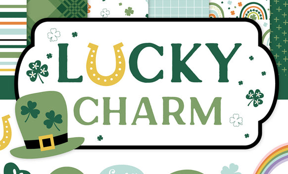 Echo Park LUCKY CHARM 12"X12" Scrapbook Paper