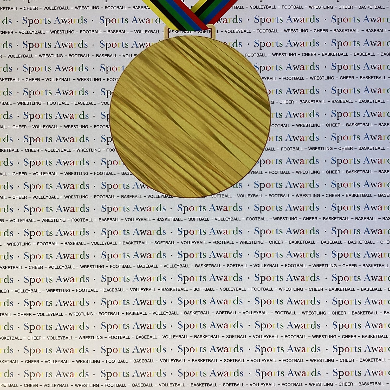 Scrapbook Customs SPORTS AWARDS 12”X12” Scrapbook Paper