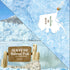 GLACIER BAY National Park Watercolor 12"X12" Scrapbook Paper Scrapbooksrus