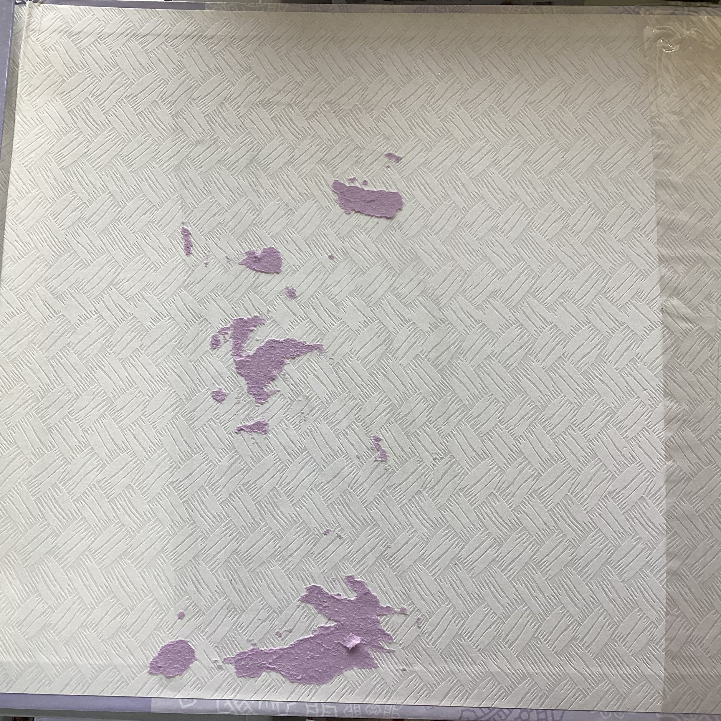 LAVENDER PAISLEY 12”X12” Postbound Scrapbook Album