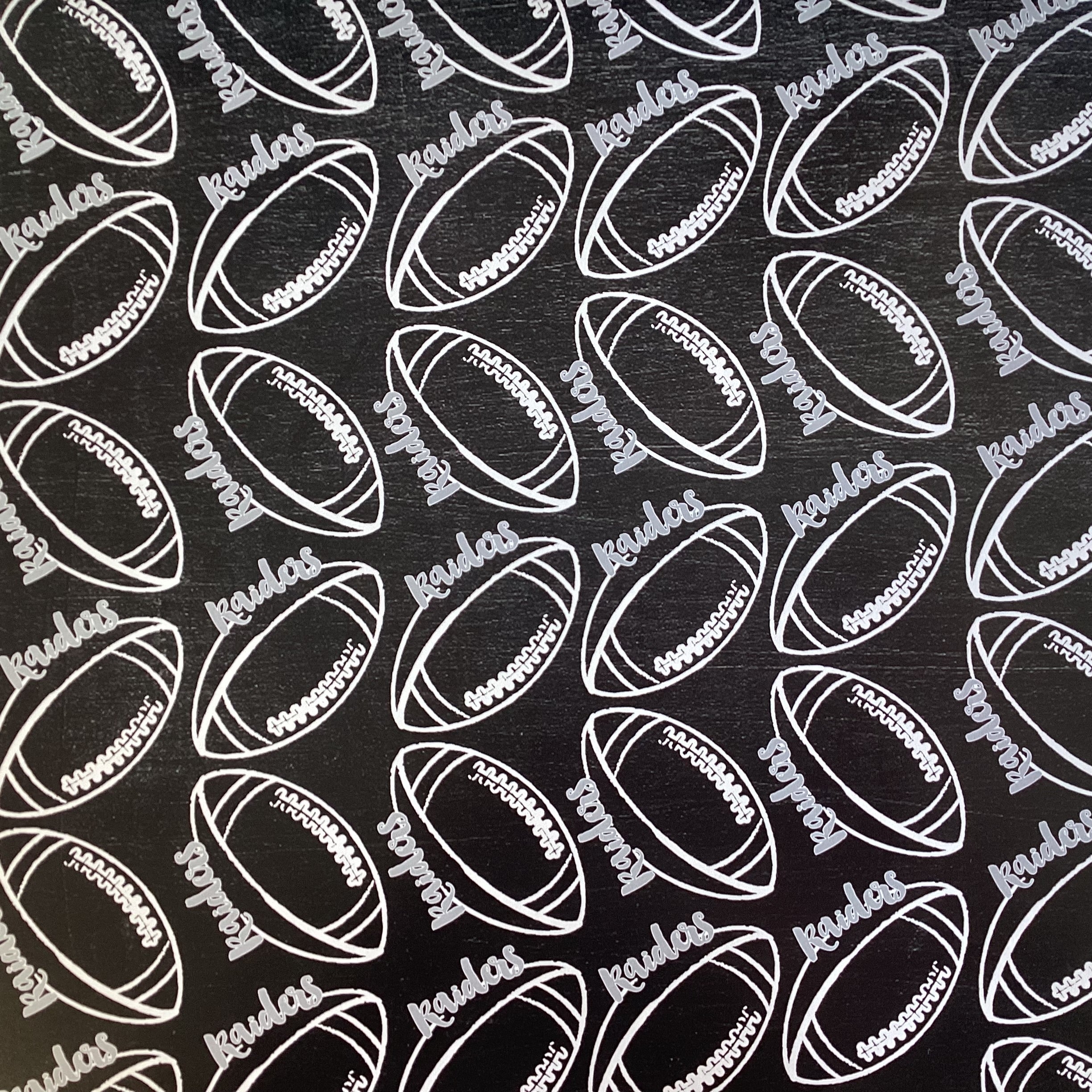 Scrapbooksrus RAIDERS FOOTBALL 12"X12" Scrapbook Paper Kit 12 Sheets