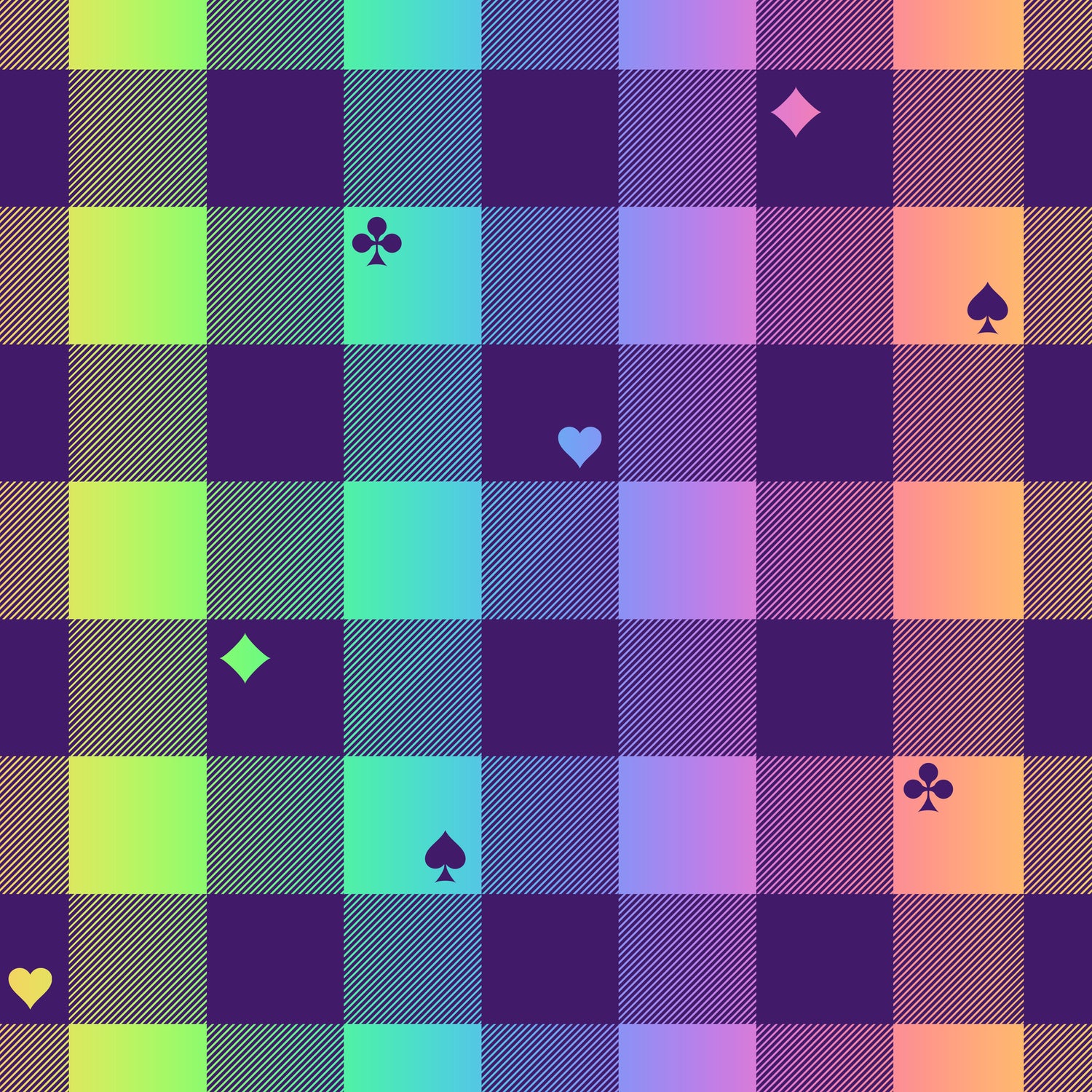 Scrapbooksrus ACE OF RAINBOW PACK 12pc 12"X12" Scrapbook Paper