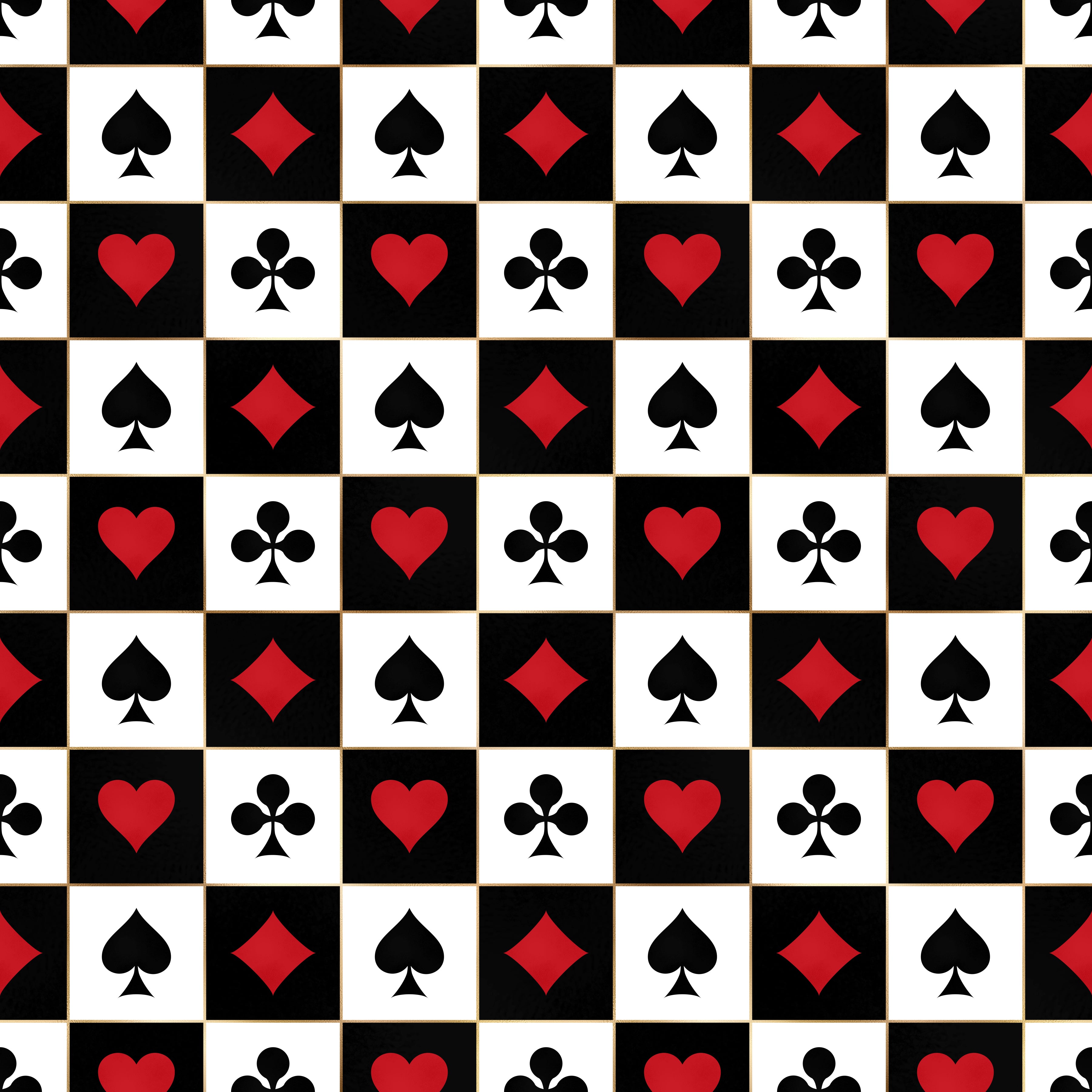 Scrapbooksrus ACE OF HEARTS PACK 12pc 12"X12" Scrapbook Paper