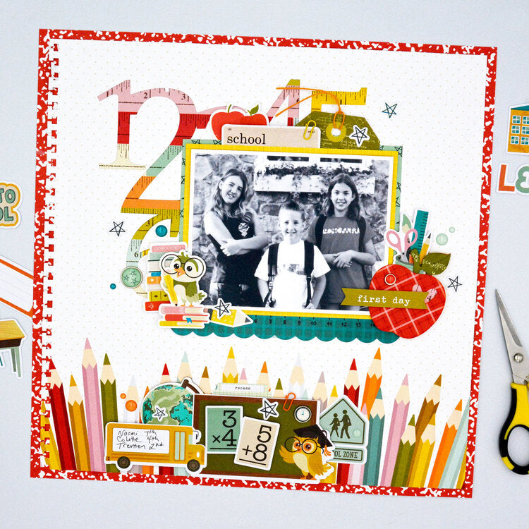 Simple Stories BOOK FAIR Big Bits & Pieces 18pc