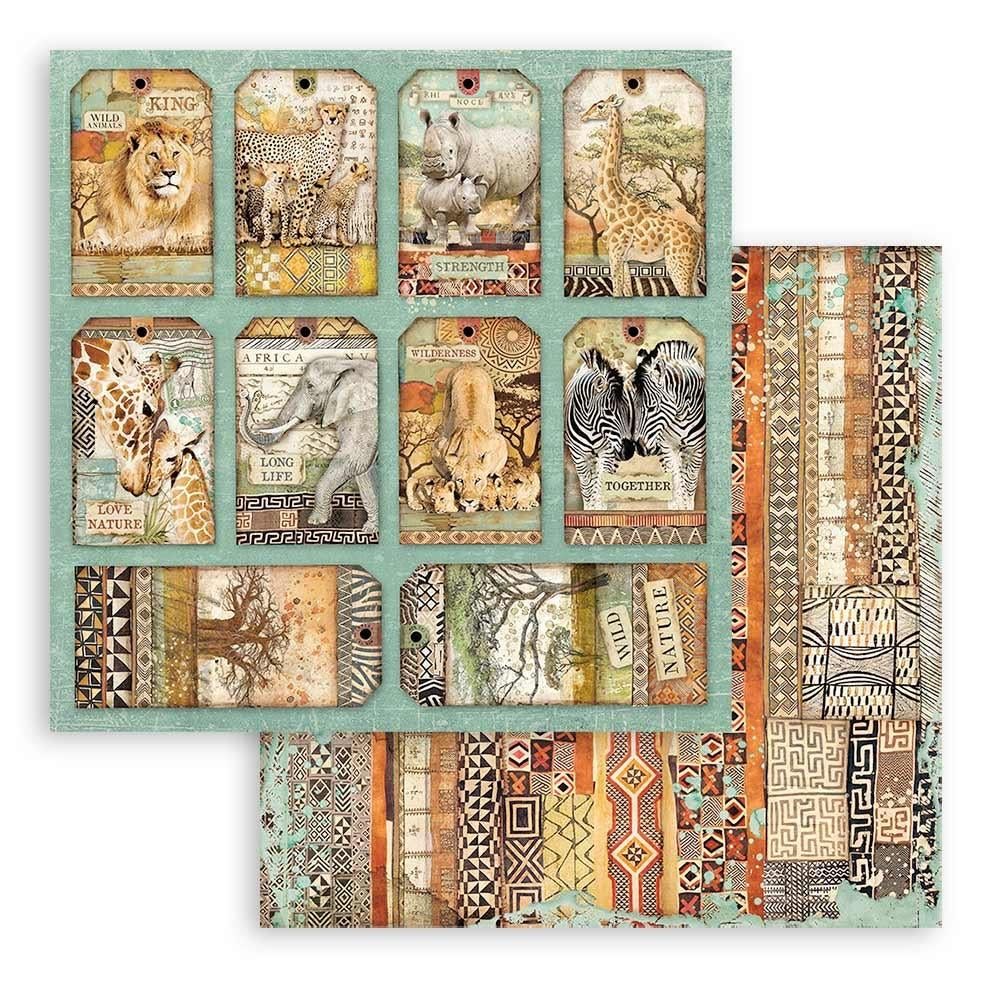 Stamperia SAVANA 12"X12" Paper Pad