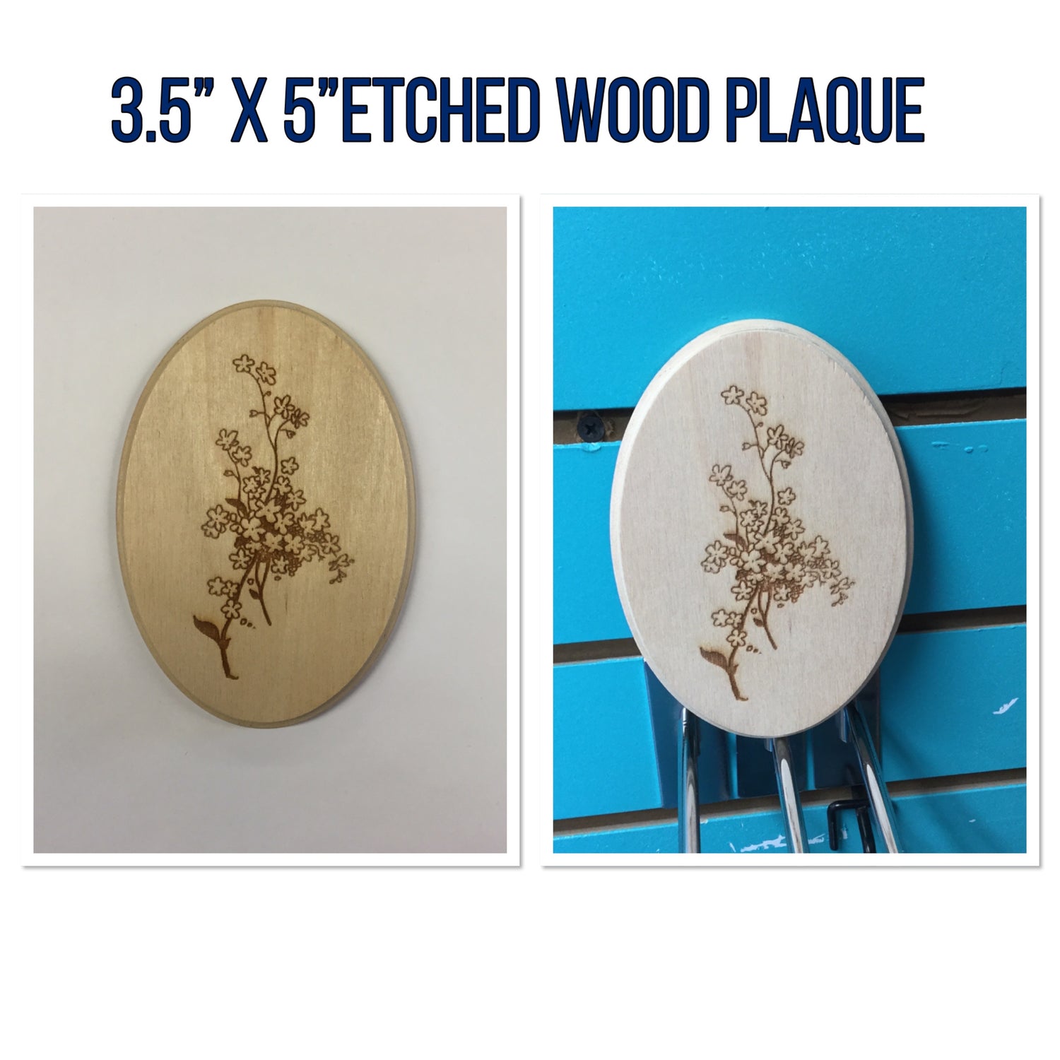 ETCHED WOOD PLAQUE Wall Art Sign Home Decor