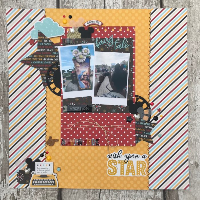 Echo Park WISH UPON A STAR 12"x12" Scrapbook Collection Kit