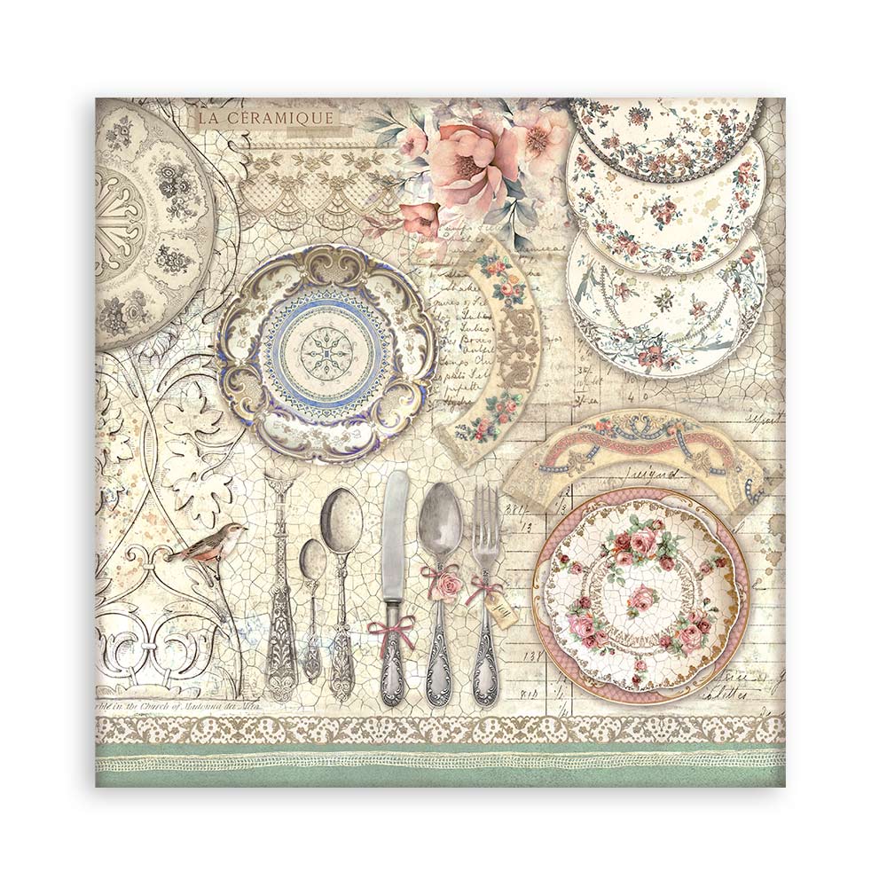 Stamperia BROCANTE ANTIQUES 12"X12" Maxi Paper Pad