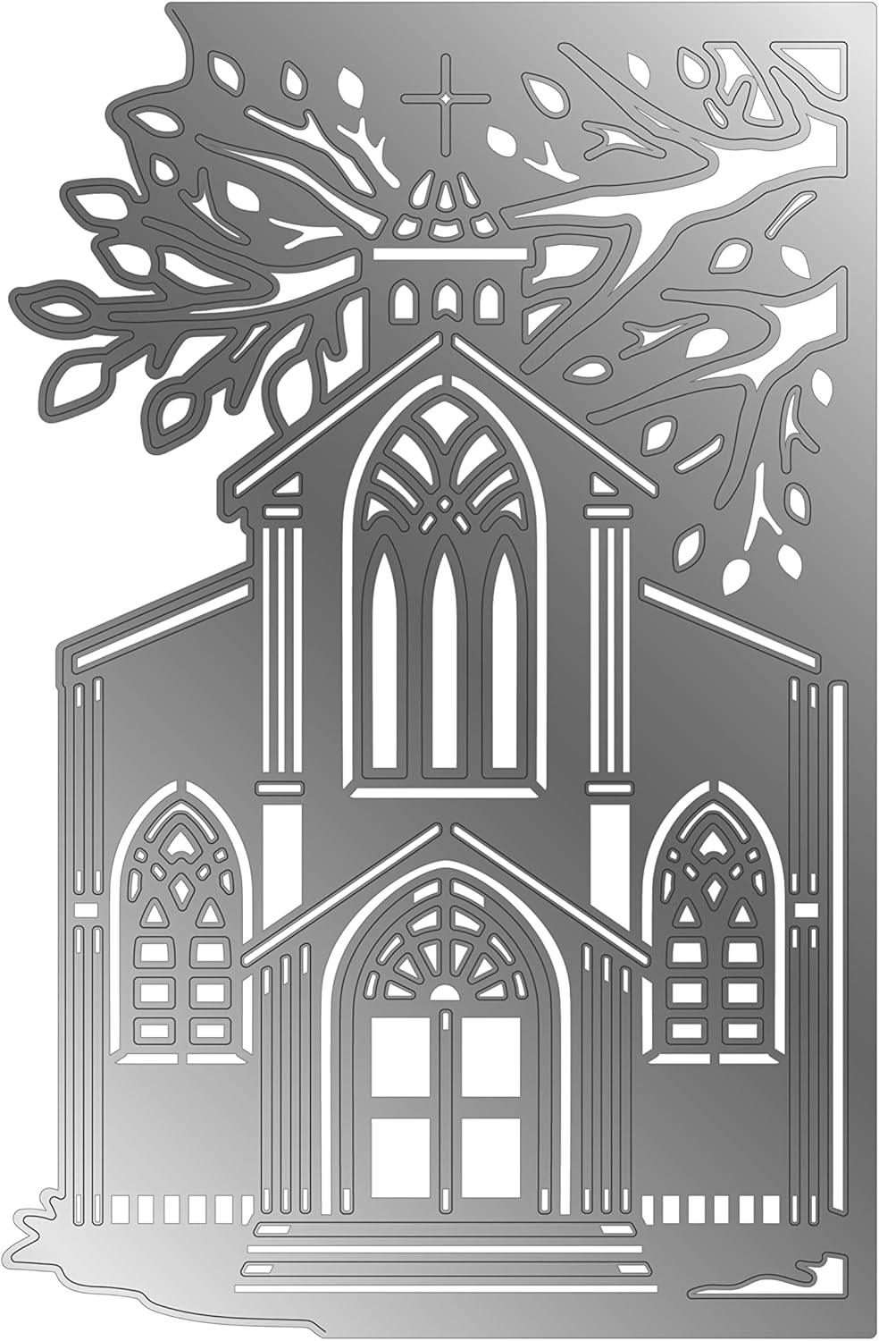 Gemini Inter’lace VILLAGE CHAPLE Metal Cutting Die 1pc