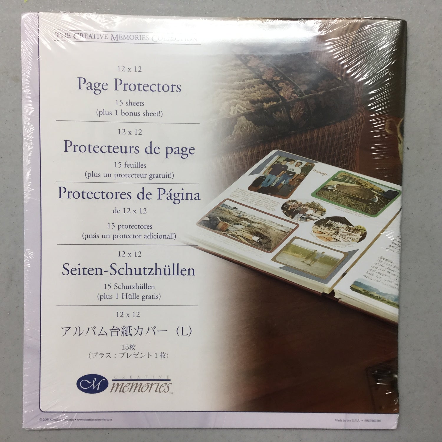 Creative Memories PINK BABY GIRL 12"X12" Scrapbook Album