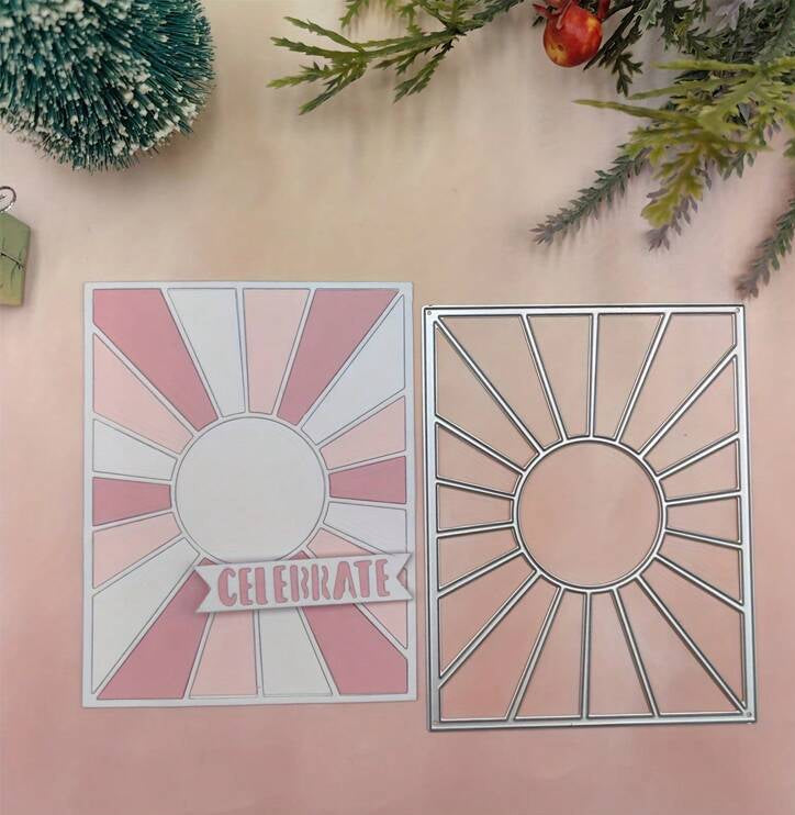 Metal Craft Cutting SUNRAY Background Die 1pc