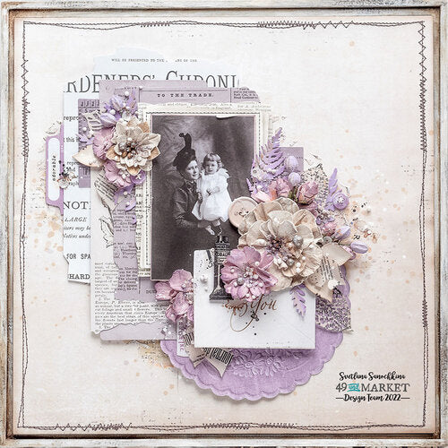 49 and Market CURATORS 4” ADVERTS Washi Tape Roll