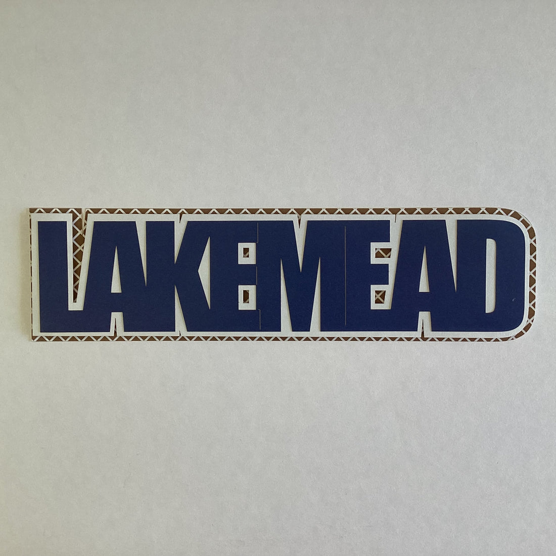 LAKE MEAD KIT 12"X12" Travel Scrapbook Paper With Laser Title