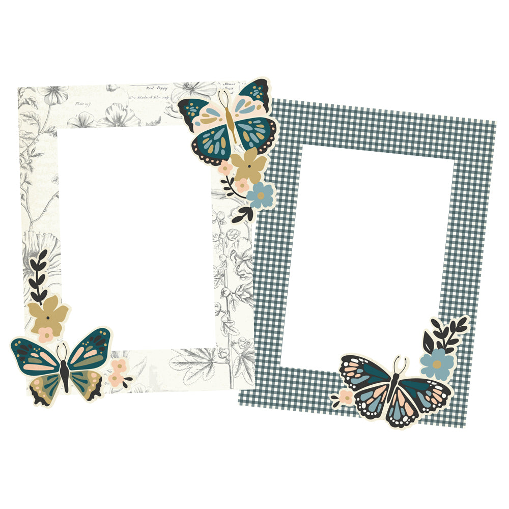 Simple Stories REMEMBER Chipboard Frames 6pc