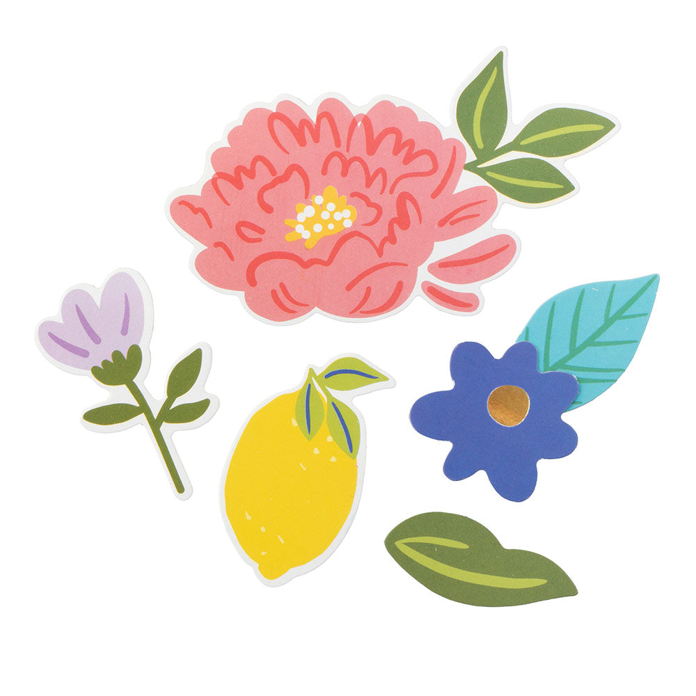 Paige Evans ADVENTUROUS Floral Ephemera 75pc