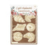 P13 Coffee Break LIGHT CHIPBOARD EMBELLISHMENTS 1 Set