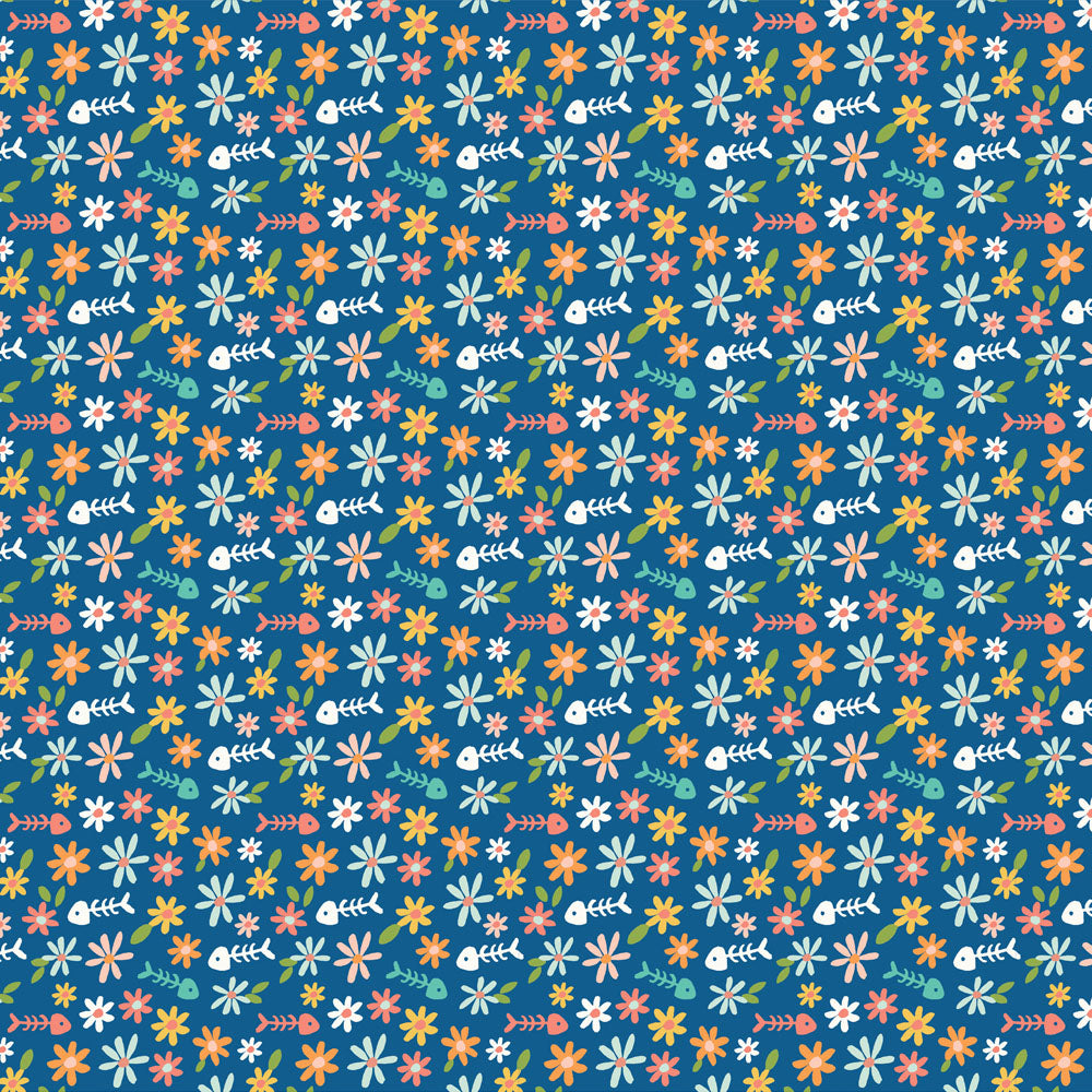 Simple Stories FUR BABY CAT 12”X12” Scrapbook Paper