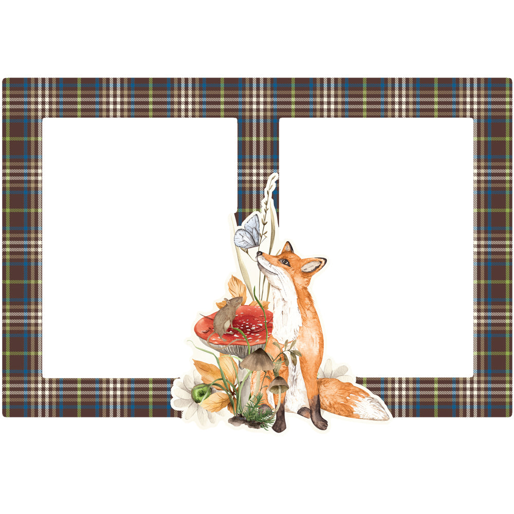 Simple Stories SIMPLE VINTAGE WOODLANDS Chipboard Frames 6pc