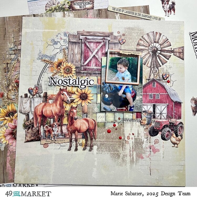 49 and Market WHISPERING WAY Laser Cut Elements