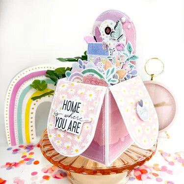 Celes Gonzalez RAINBOW AVENUE 12"X12" Scrapbook Paper