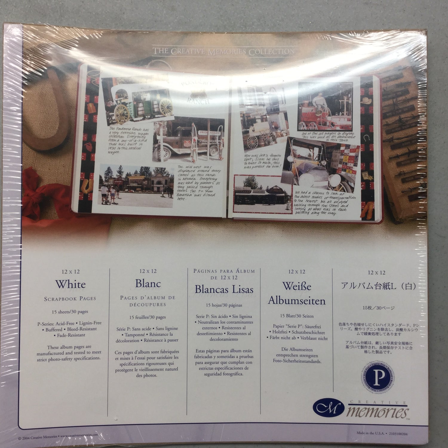 Creative Memories PINK BABY GIRL 12"X12" Scrapbook Album