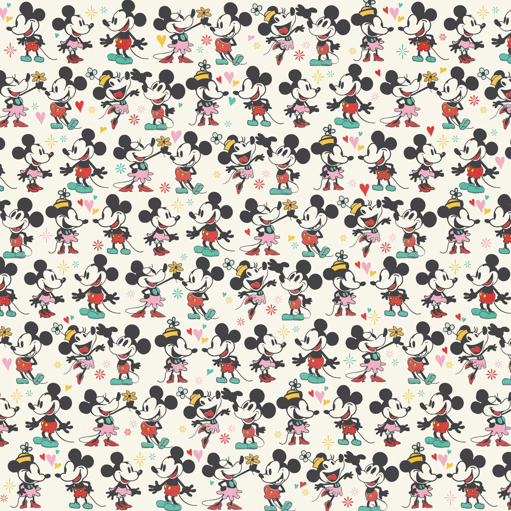 Simple Stories Say Cheese Happiest Place FEEL THE MAGIC 12”X12” Scrapbook Paper