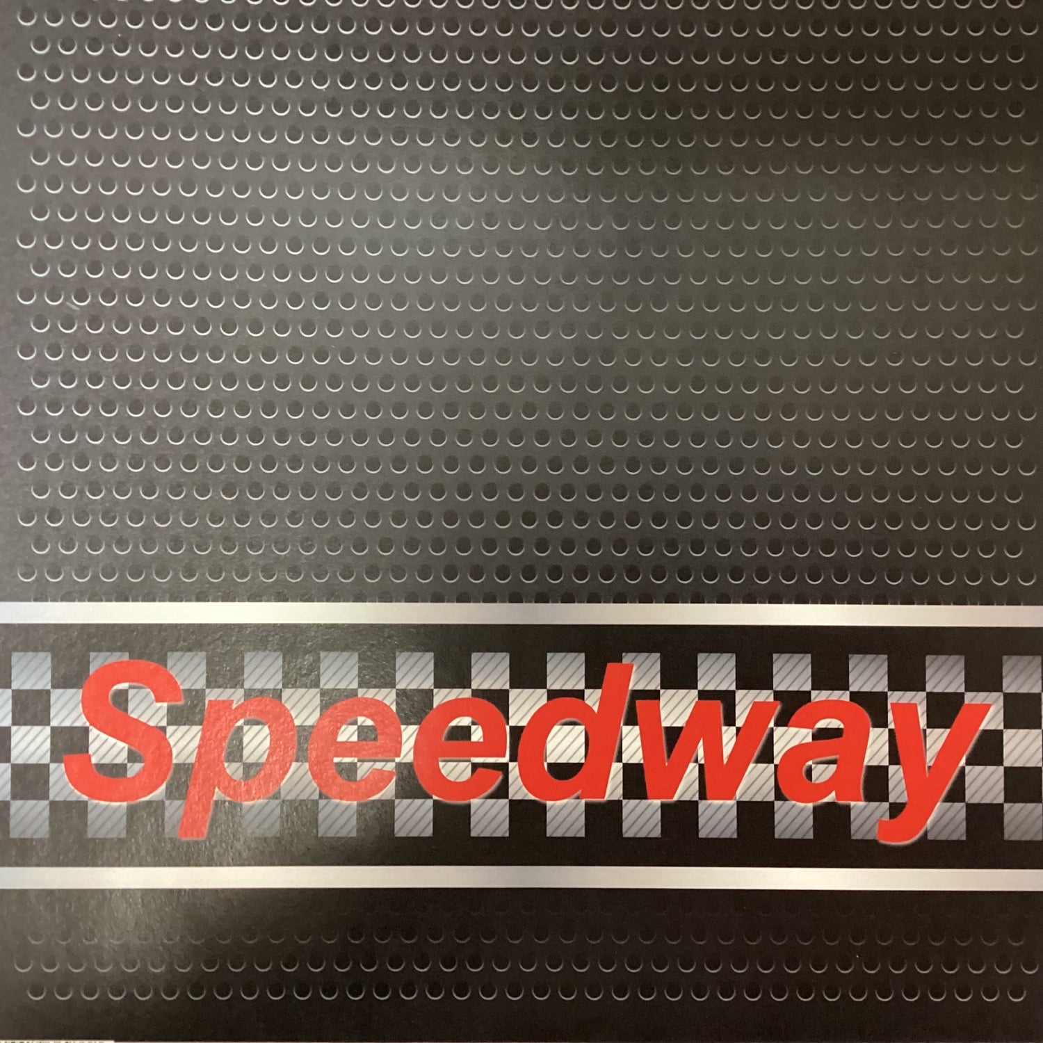 Scrapbook Customs SPEEDWAY METALLIC 12X12 Racing Sheet