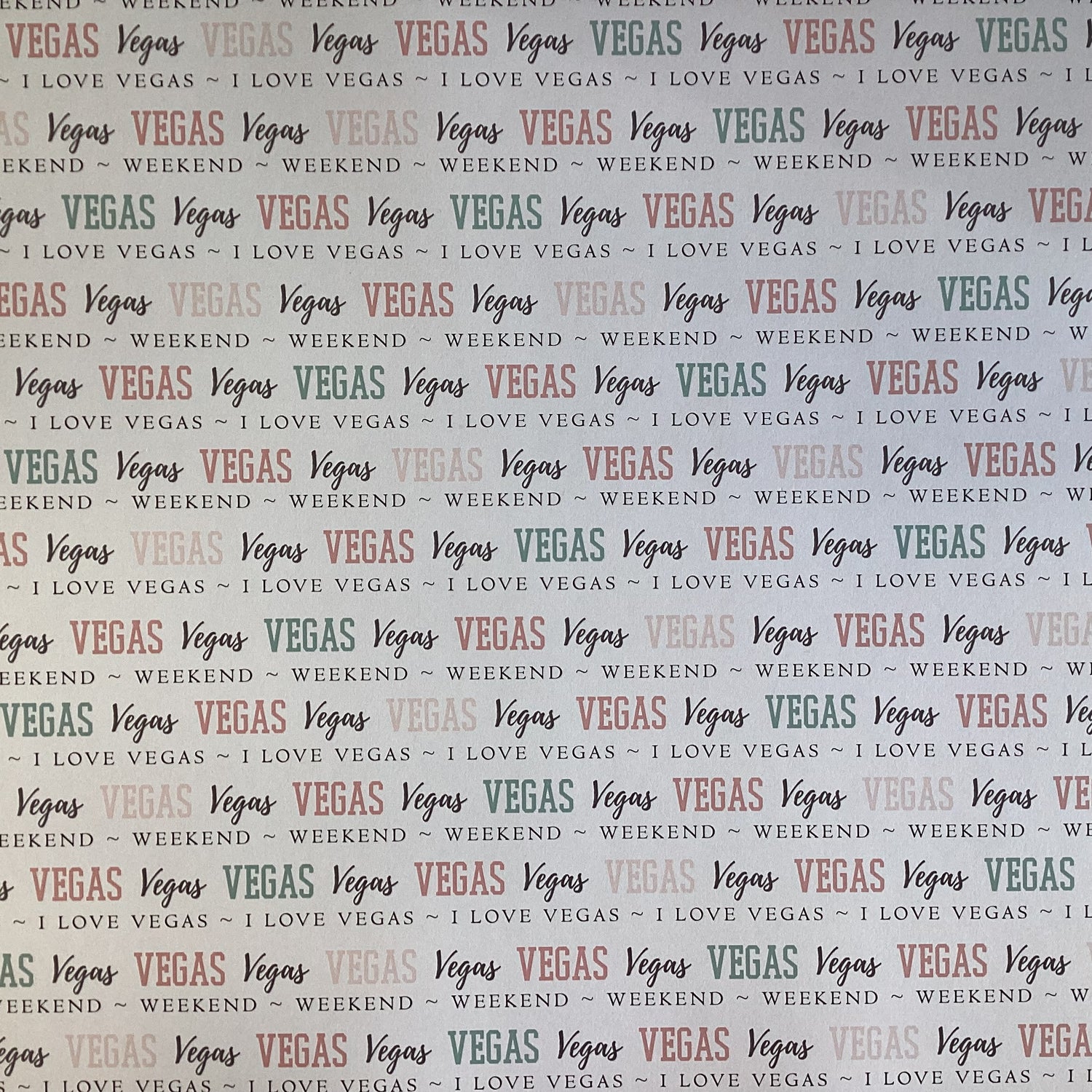 VEGAS Double Sided Pride 12x12 Scrapbook Paper