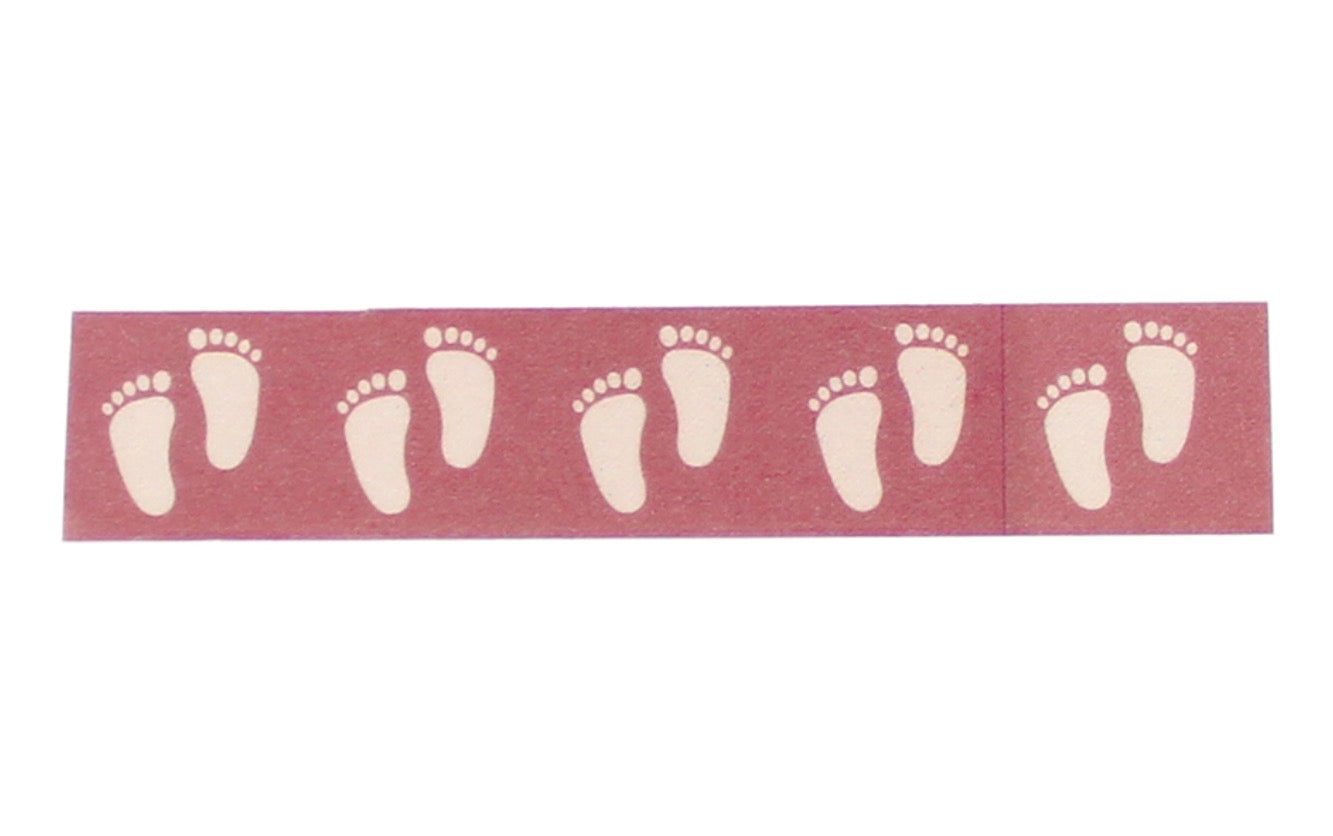 Echo Park Special Delivery Sweet Baby GIRL FOOTPRINTS Washi Tape