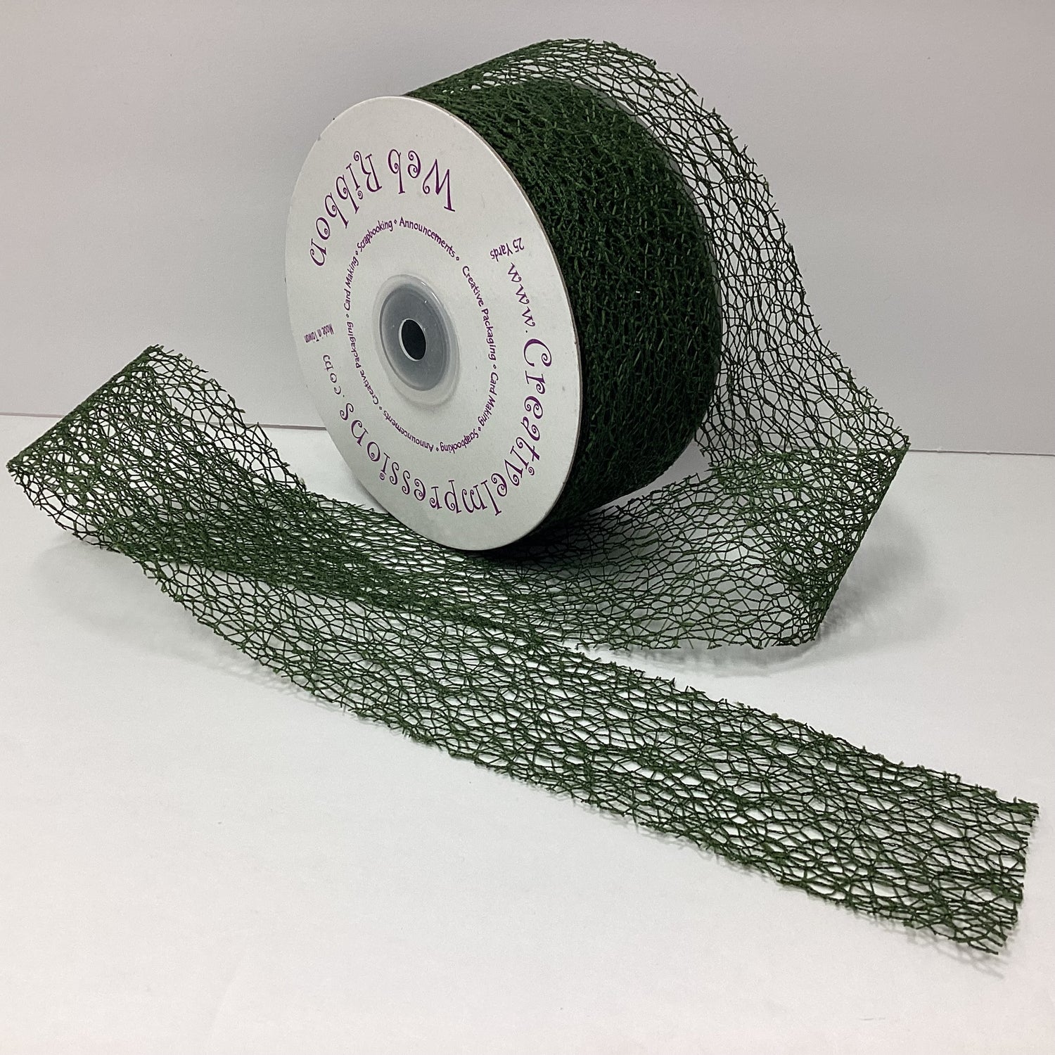 Creative Impressions 2" MESH WEB RIBBON 1 yard yd