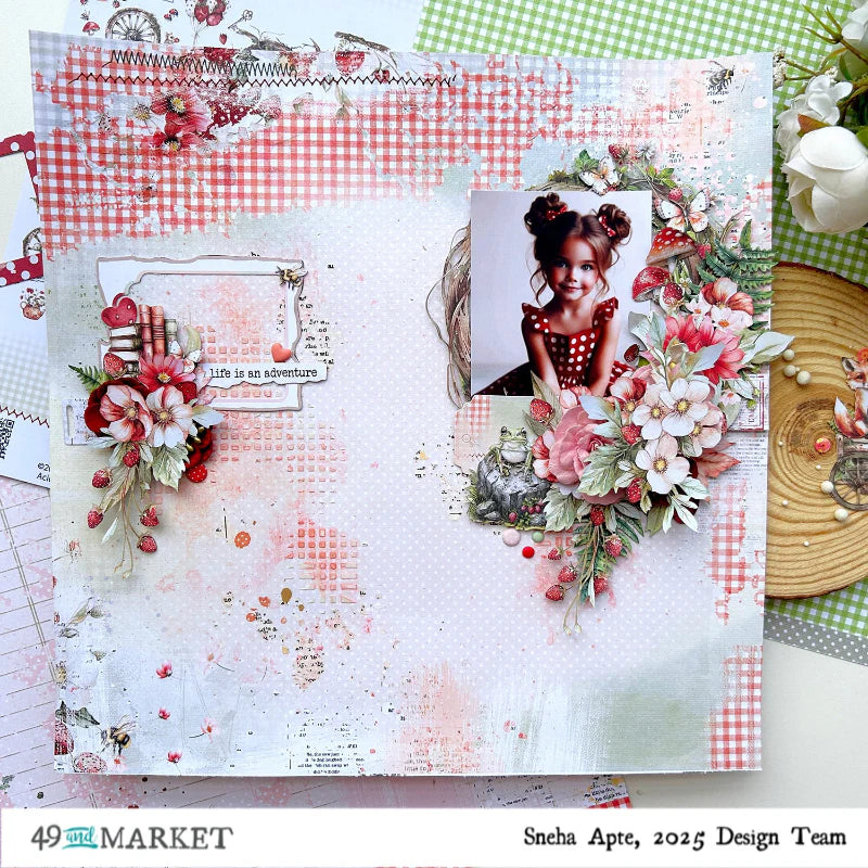 49 and Market NATURE’S HAVEN 12X12 Collection Paper Pack