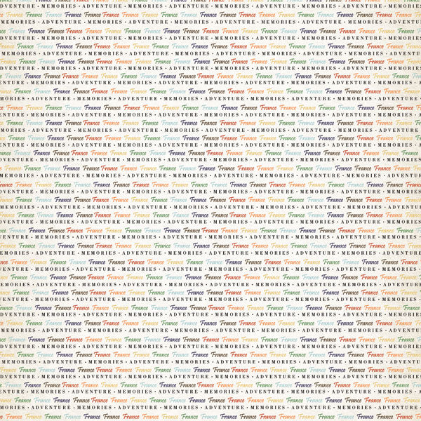 Scrapbooksrus FRANCE ADVENTURE 12”X12” Scrapbook Kit