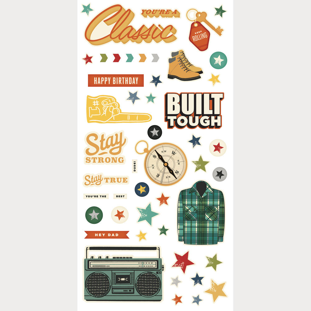 Simple Stories Simple Cards RUSTIC LEGEND Card Kit