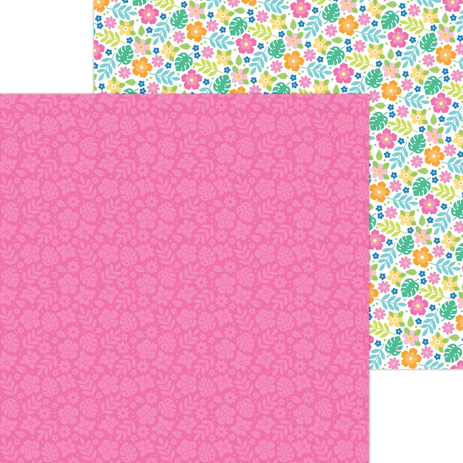 Doodlebug SUMMER FUN 12”X12” Paper Pack 13pc