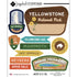 Scrapbook Customs YELLOWSTONE NATIONAL PARK SIGNS Sticker 10pc