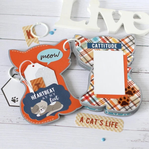 Echo Park 12"x12" I LOVE MY CAT 13pc COLLECTION Sample