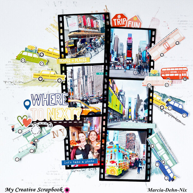 Simple Stories PACK YOUR BAGS Collection Kit 97pc