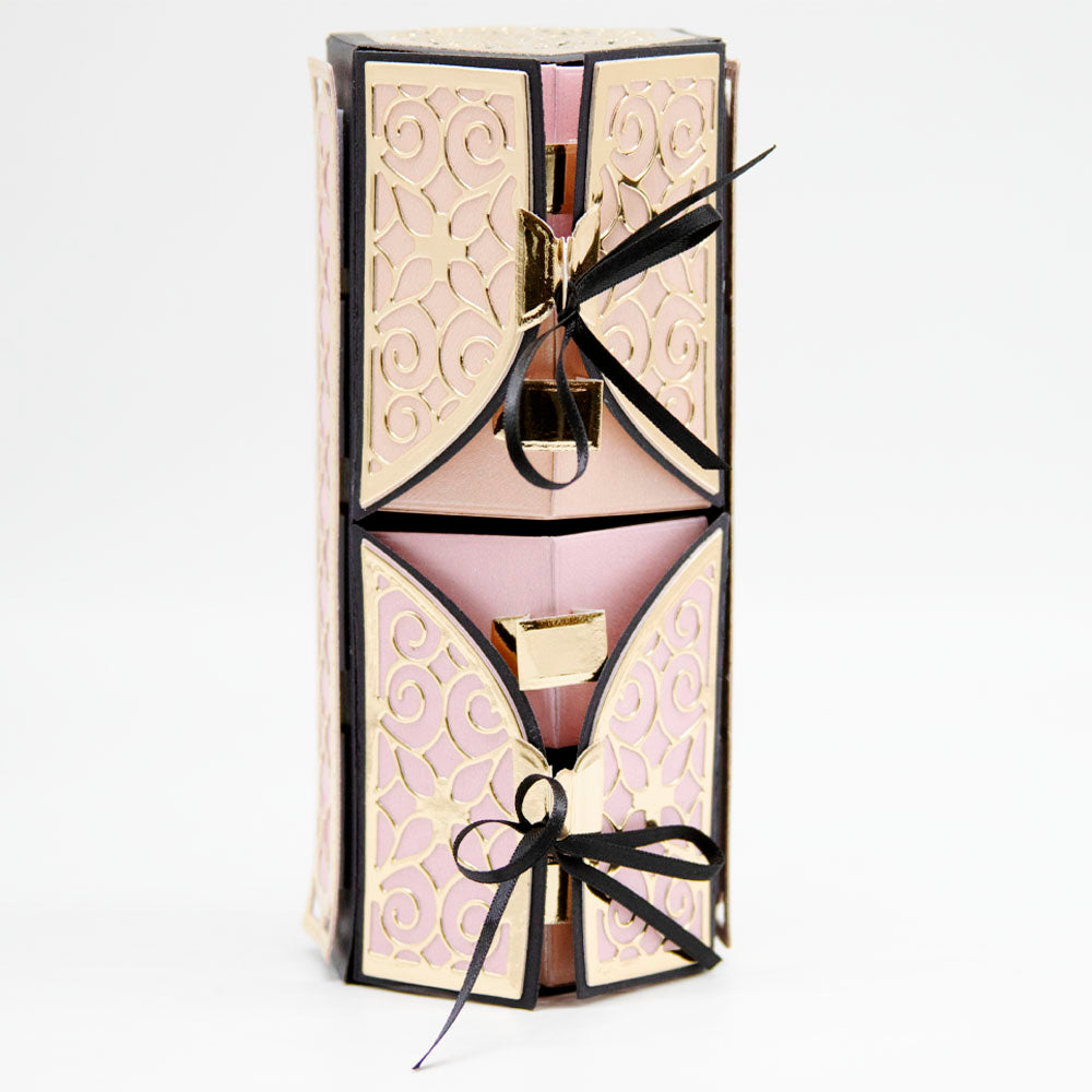 Tonic Studios HIDDEN LIAISON HEXAGON Box Die Set