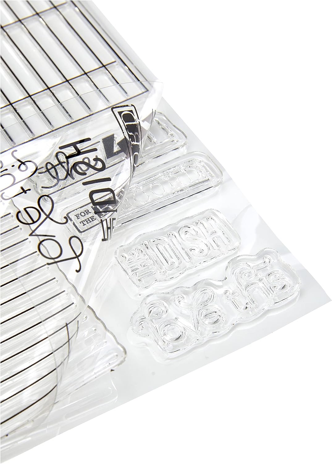 Penny Black LIFE’S JOURNALS Clear Stamps 8pc