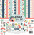 Echo Park AWAY WE GO 12"X12" Scrapbook Collection Kit
