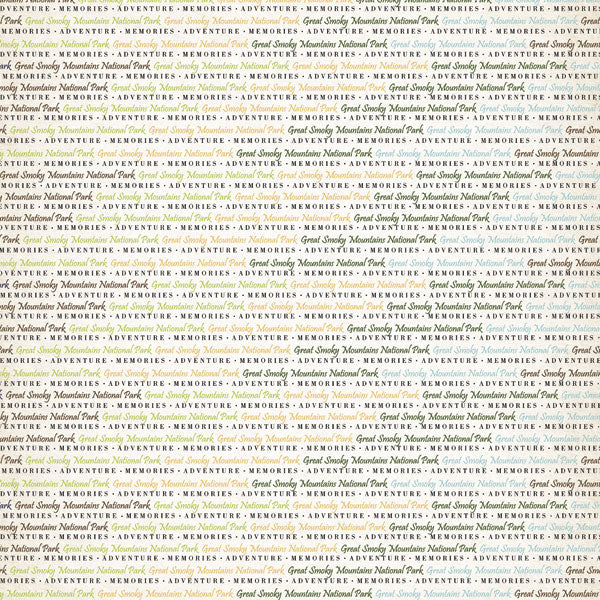 Scrapbooksrus GREAT SMOKY MOUNTAINS KIT 12"x12" Scrapbook Paper Stickers 5pc