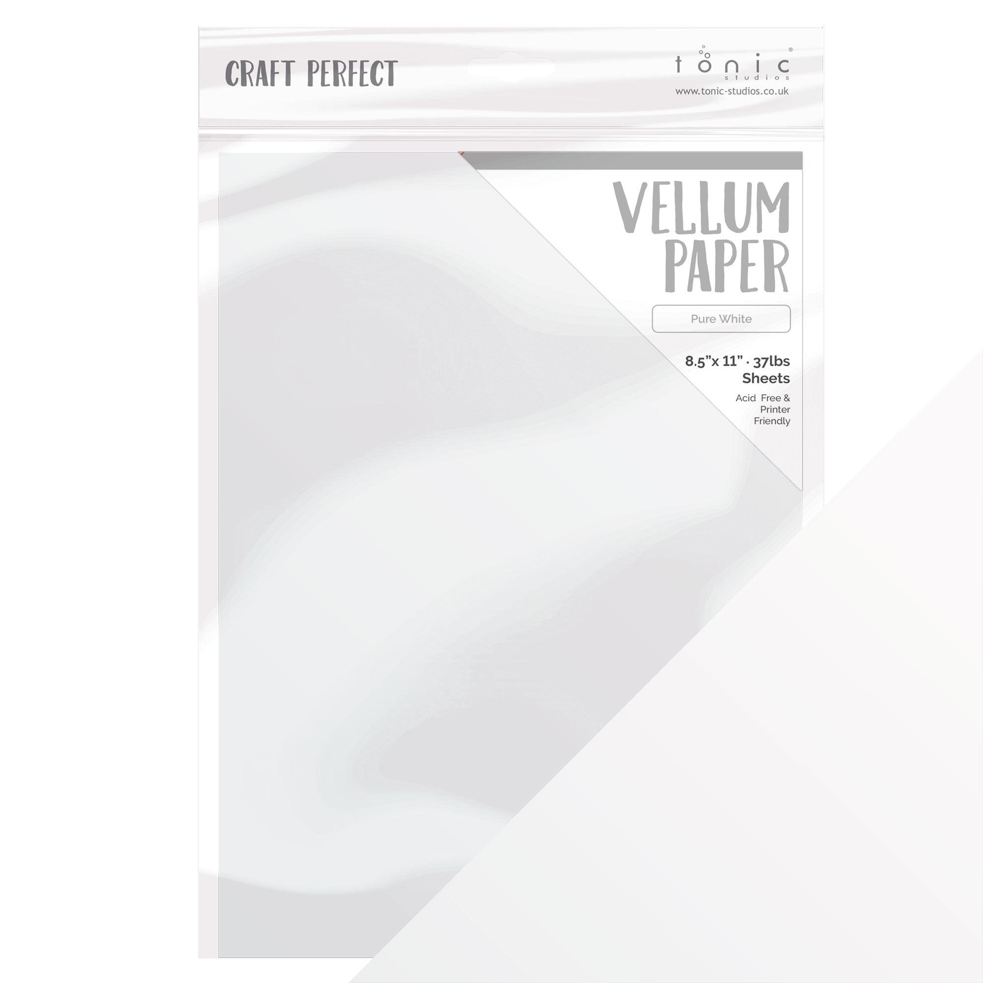 Craft Perfect VELLUM PAPER 8.5”X11” Sheets