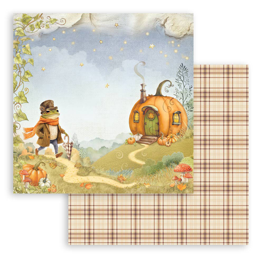 Stamperia Romantic WHISPERING WOODS 12"X12" Scrapbook Paper Pad