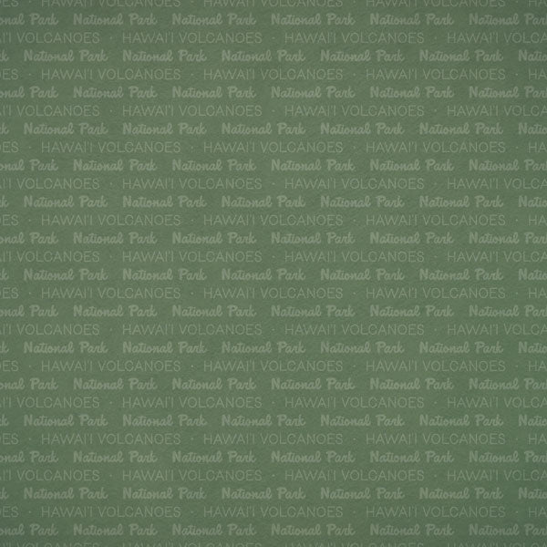 Scrapbook Customs NATIONAL PARK MAP AND WORDS 12"X12" Scrapbook Paper