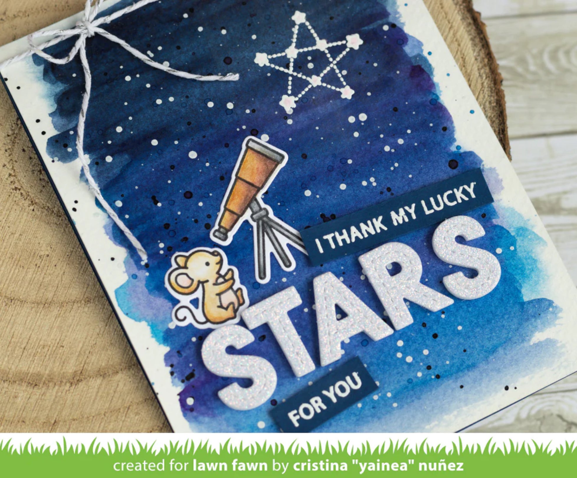 Lawn Fawn Cuts OLIVER’S STITCHED ABCs Craft Dies