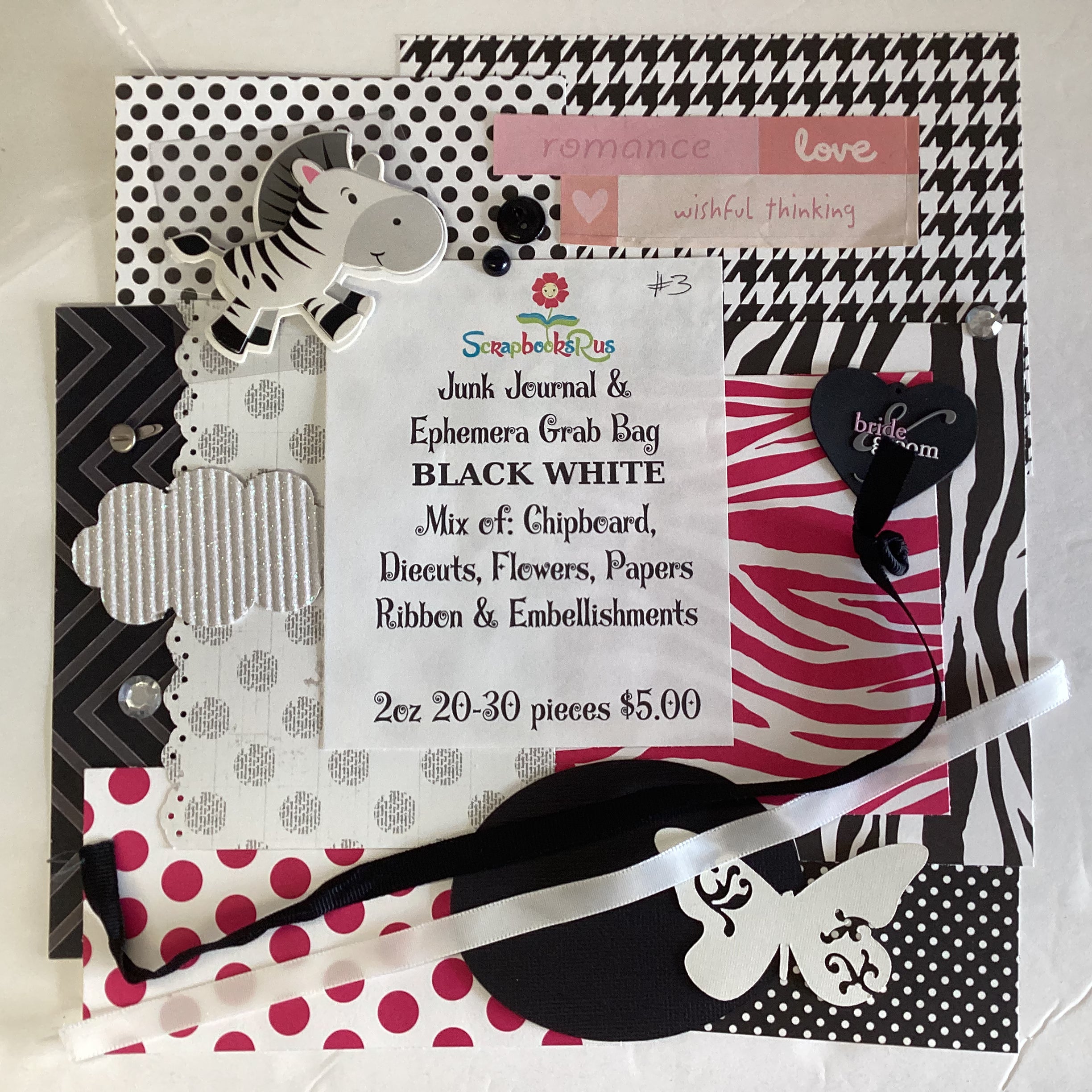 Junk Journal & Ephemera Grab Bag Themed